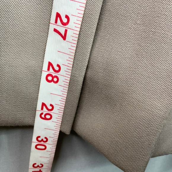 Petite Appleseed Brown Pleated Wool Blend Midi Skirt Size 16P - Picture 4 of 6